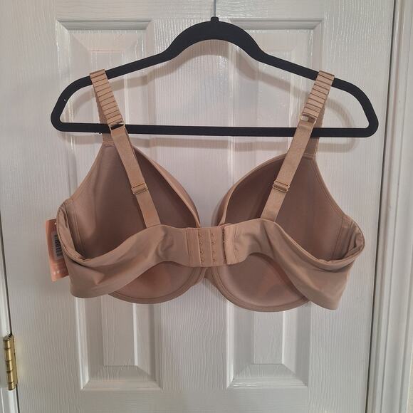 ThirdLove 42F classic T-shirt underwire tan light nude bra new NWT - Picture 4 of 4